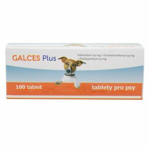 GALCES Plus pro psy 100 tablet obraz