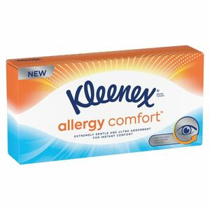 KLEENEX Papírové kapesníky 3-vrstvé Allergy Comfort Box 56 kusů obraz