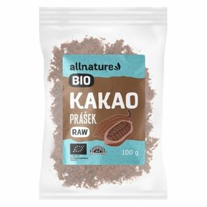 ALLNATURE Kakaový prášek RAW BIO 100 g obraz