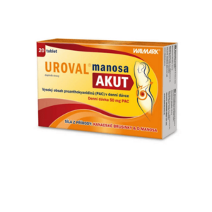 UROVAL manosa AKUT 20 tablet obraz