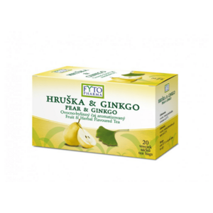 FYTOPHARMA Ovocno-bylinný čaj Hruška + Ginkgo 20x2g obraz