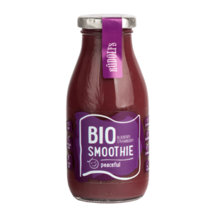 RUDOLFS Smoothie borůvka jahoda BIO 260 ml obraz