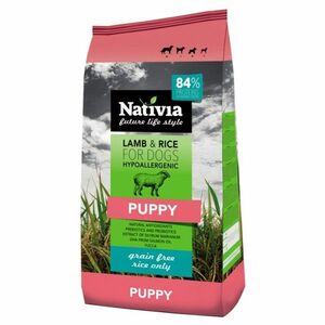 NATIVIA Puppy Lamb & Rice granule pro štěňata 1 ks, Hmotnost balení: 3 kg obraz