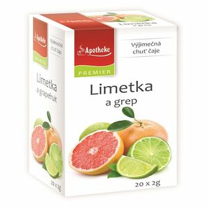 APOTHEKE Limetka a grep 20 sáčků obraz