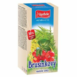 APOTHEKE Brusinkový čaj 20 sáčků obraz