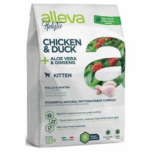 ALLEVA Holistic Kitten Chicken&Duck granule pro koťata 1, 5 kg obraz