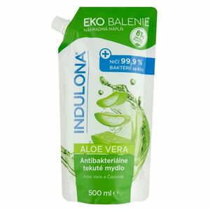 INDULONA Antibakteriální tekuté mýdlo Aloe Vera náhradní náplň 500 ml obraz