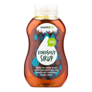 COUNTRY LIFE Sirup kokosový BIO 250 ml obraz