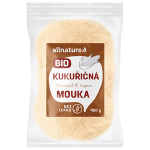 ALLNATURE Kukuřičná mouka 400 g BIO obraz