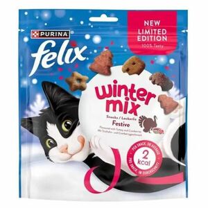 PURINA Felix snack cat Winter Mix krůta a brusinky 200 g obraz