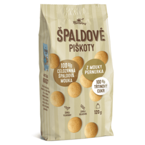 KÁVOVINY Špaldové piškoty 120 g obraz