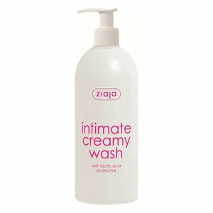 ZIAJA Intimate Krémová intimní hygiena s kyselinou mléčnou 500 ml obraz