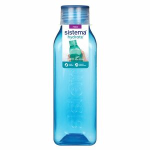 SISTEMA Hydrate Láhev Square šroubovací víčko modrá 725 ml obraz