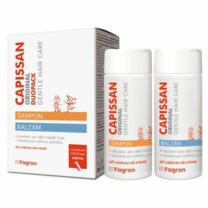 CAPISSAN Original Šampon 200 ml + balzám vši 200 ml obraz