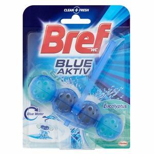 BREF Blue Aktiv Eucalyptus tuhý WC blok 50 g obraz