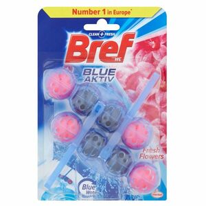 BREF Blue Aktiv Fresh Flowers tuhý WC blok 2x50 g obraz