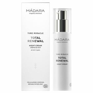 MÁDARA Time Miracle Obnovující noční krém 50 ml obraz