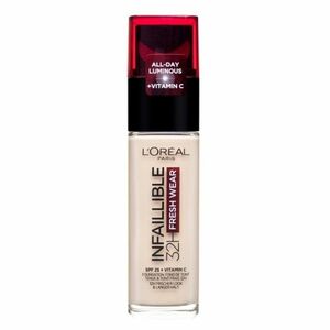 L´ORÉAL Paris 32hodinový make-up Infaillible SPF 25 Odstín 100 Linen 30 ml obraz