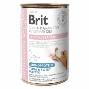 BRIT Veterinary Diet GF Mono Protein Hypoallergenic Tuna pro psy 400 g obraz