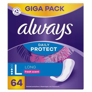 ALWAYS Intimky Daily Protect Long Fresh Scent 64 kusů obraz