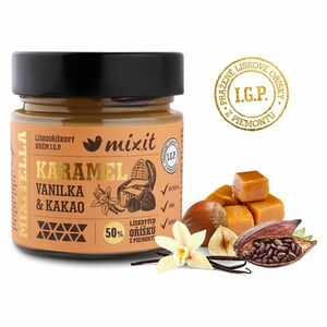 MIXIT Mixitella Premium lískový oříšek z Piemontu s karamelem 200 g obraz