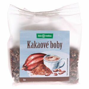 BIO NEBIO Kakaové boby drcené BIO 100 g obraz