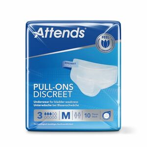 ATTENDS Pull-Ons 3 Discreet absorpční kalhotky M 10 kusů obraz