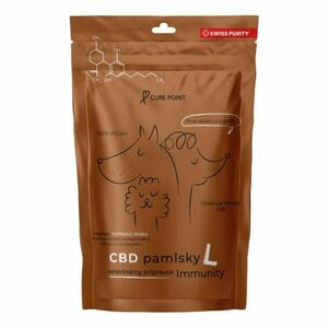 CURE POINT CBD Immunity L Pamlsky pro psy 100 g, Velikost: L obraz