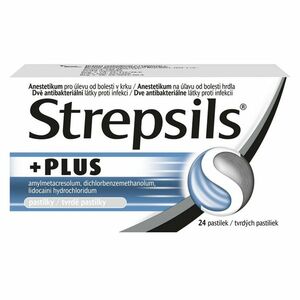 STREPSILS Plus 24 pastilek obraz