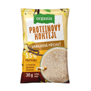 ORGANIS Proteinový koktejl vanilková příchuť 30 g obraz