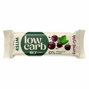 4SLIM Low carb tyčinka černý rybíz 35 g obraz