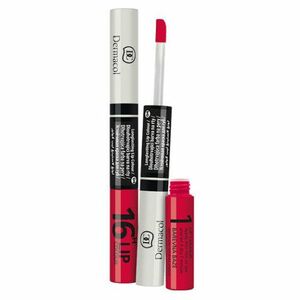 DERMACOL Lip Colour Dlouhotrvající barva na rty a lesk 2v1 16h Odstín 26 obraz