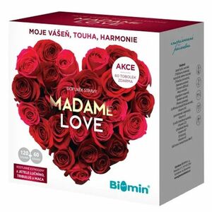 BIOMIN MADAMe love 120 + 60 tobolek ZDARMA obraz