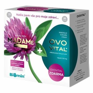 BIOMIN MadaMe menopause 120 tobolek + Ovovital 60 tobolek DÁRKOVÁ EDICE obraz