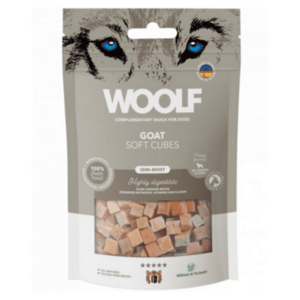 WOOLF Pamlsky pro psy soft cubes kozí 100 g obraz