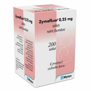 ZYMAFLUOR 0.25mg 200 tablet obraz