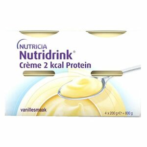 NUTRIDRINK Creme 2 kcal Protein příchuť vanilka 4 x 200 ml obraz