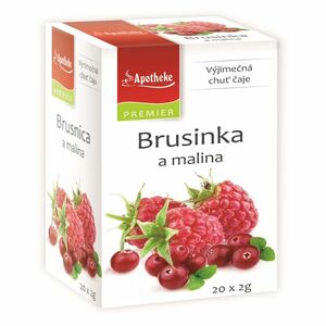 APOTHEKE Brusinka a malina 20 sáčků obraz