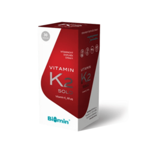 BIOMIN Vitamín K2 Solo 30 tobolek obraz