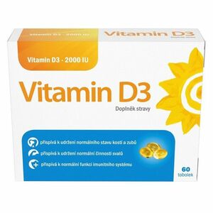 VITAMIN D3 2000IU 60 tobolek obraz