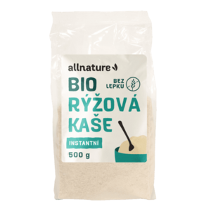 ALLNATURE Bezlepková rýžová kaše BIO 500 g obraz