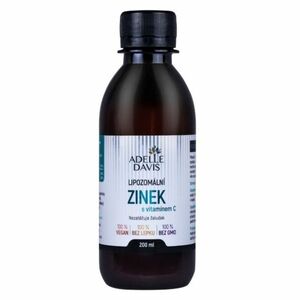 ADELLE DAVIS Lipozomální zinek + vitamín C 200 ml obraz