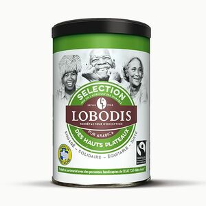 LOBODIS Mletá káva Výběr z vrchoviny v dóze 250 g obraz