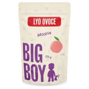 BIG BOY Broskve plátky lyofilizované 120 g obraz