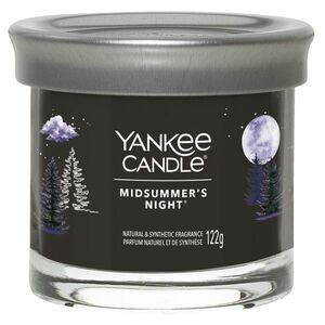 YANKEE CANDLE Signature Tumbler malý Midsummer’s Night 121 g obraz