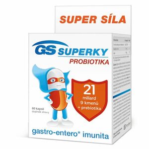 GS Superky probiotika 60 kapslí obraz