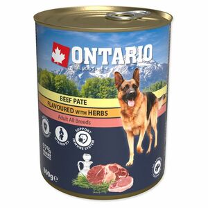 ONTARIO Konzerva hovězí paté s bylinkami 800 g obraz