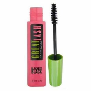 MAYBELLINE Great Lash Blackest Black 12, 5 ml obraz