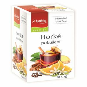 APOTHEKE Horké pokušení čaj 20x2 g obraz