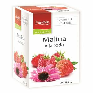 APOTHEKE Malina + jahoda s echinaceou 20 sáčků obraz